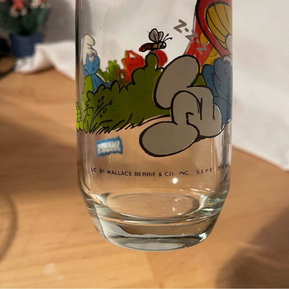 Smurfs Lazy Glass Vintage - Picture 10 of 10